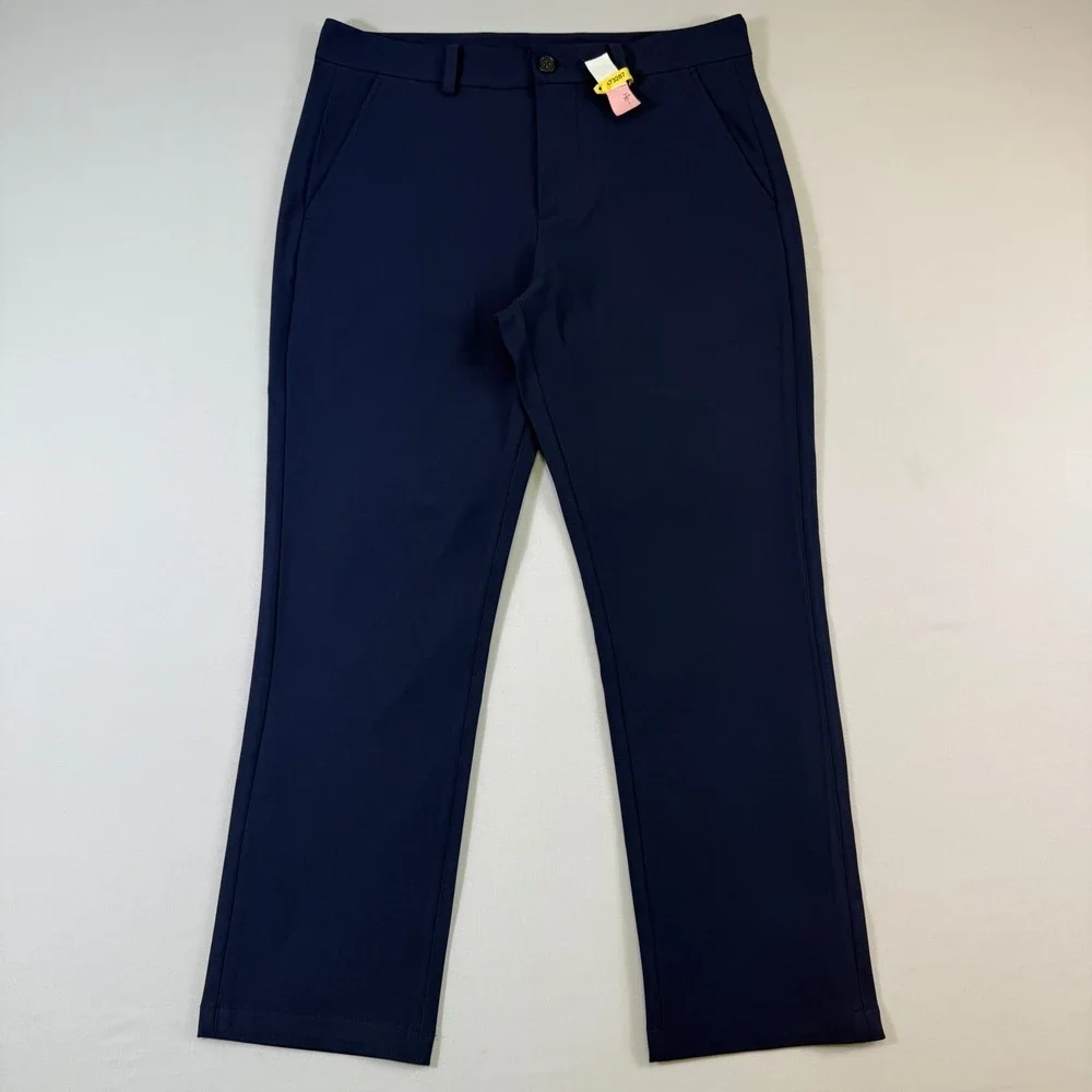 Mizzen+Main Upton Chino Pants Mens 31x27 Navy Blue Performance Stretch BPN29-NVY